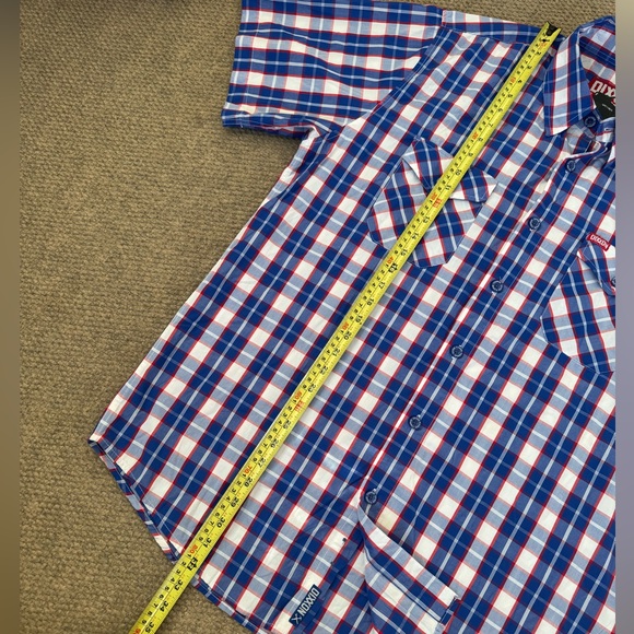 DIXXON Flannel Company Victory Mens Plaid Button Up Shirt Bamboo Blend Size XL - Picture 6 of 8